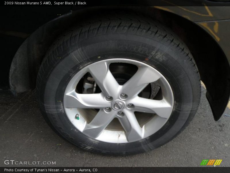 Super Black / Black 2009 Nissan Murano S AWD