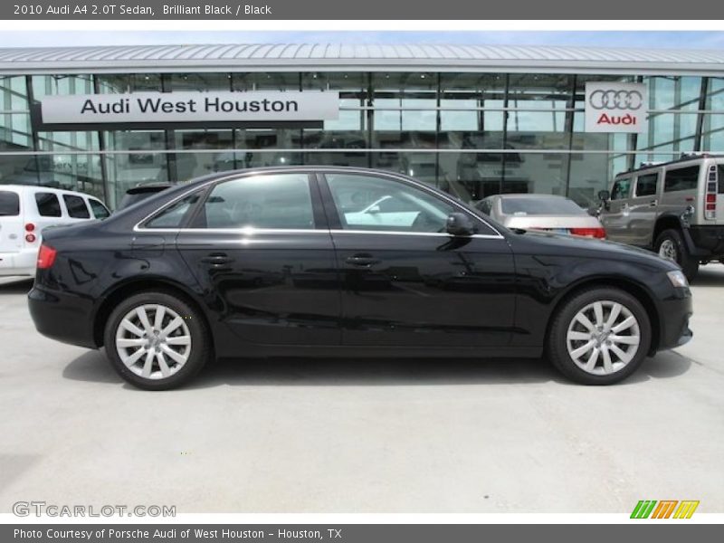 Brilliant Black / Black 2010 Audi A4 2.0T Sedan