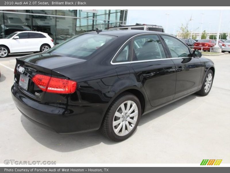 Brilliant Black / Black 2010 Audi A4 2.0T Sedan