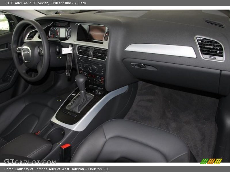 Brilliant Black / Black 2010 Audi A4 2.0T Sedan