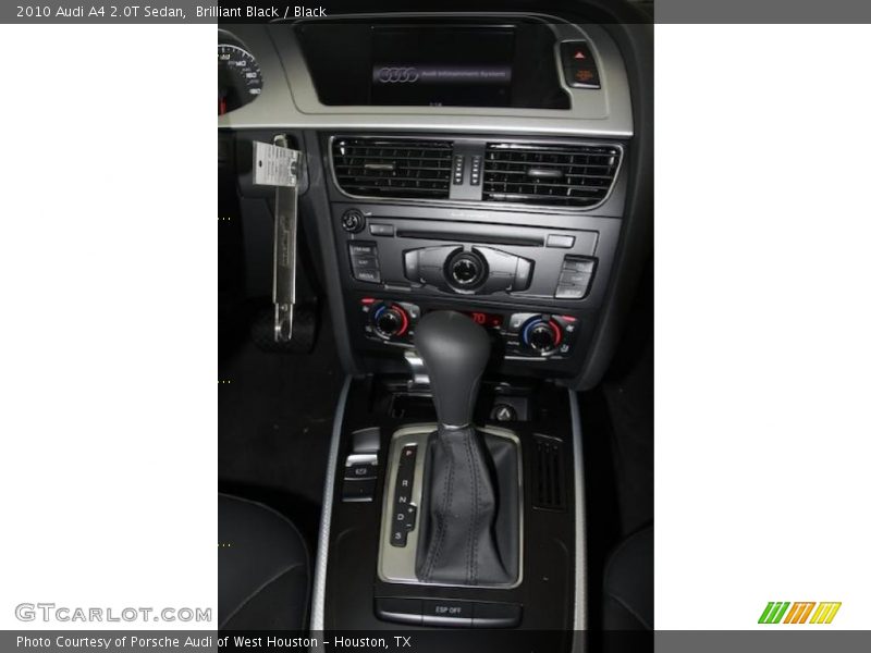 Brilliant Black / Black 2010 Audi A4 2.0T Sedan