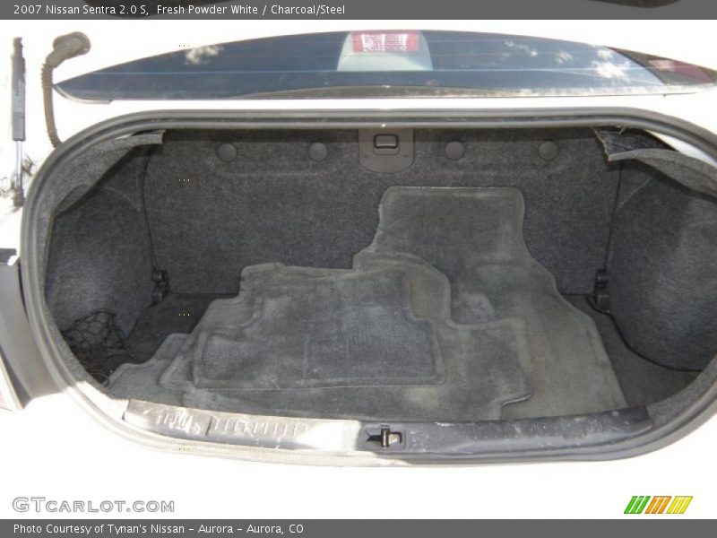Fresh Powder White / Charcoal/Steel 2007 Nissan Sentra 2.0 S