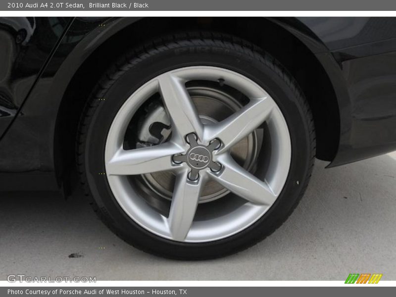 Brilliant Black / Black 2010 Audi A4 2.0T Sedan