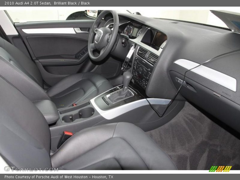 Brilliant Black / Black 2010 Audi A4 2.0T Sedan