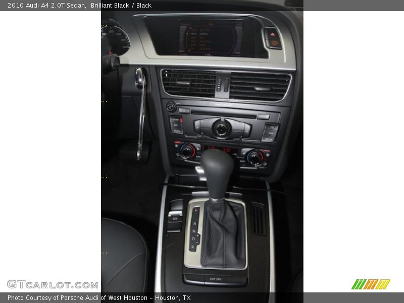 Brilliant Black / Black 2010 Audi A4 2.0T Sedan