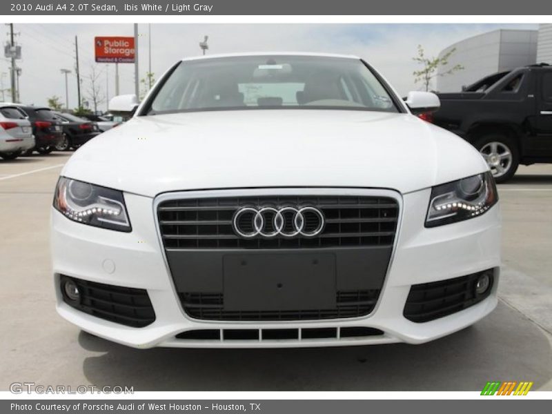 Ibis White / Light Gray 2010 Audi A4 2.0T Sedan