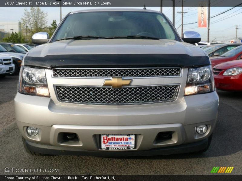 Silver Birch Metallic / Ebony 2007 Chevrolet Tahoe LTZ 4x4