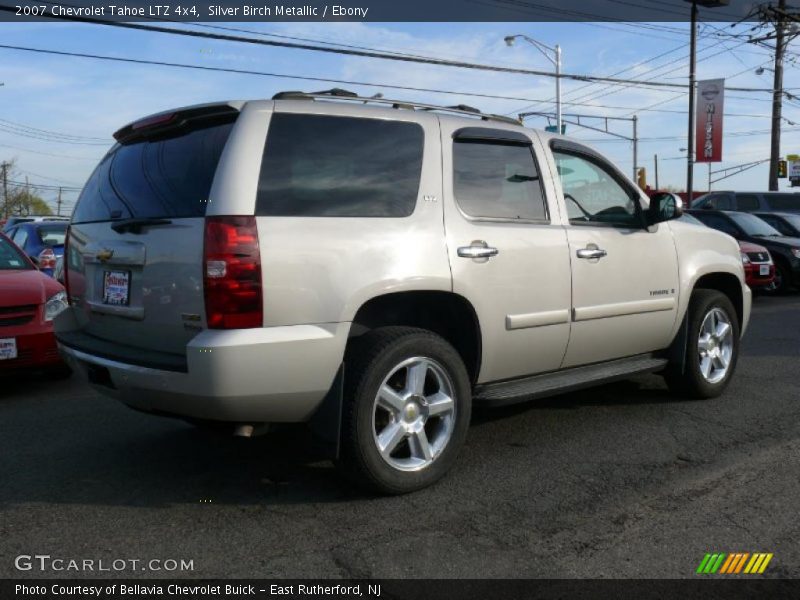 Silver Birch Metallic / Ebony 2007 Chevrolet Tahoe LTZ 4x4