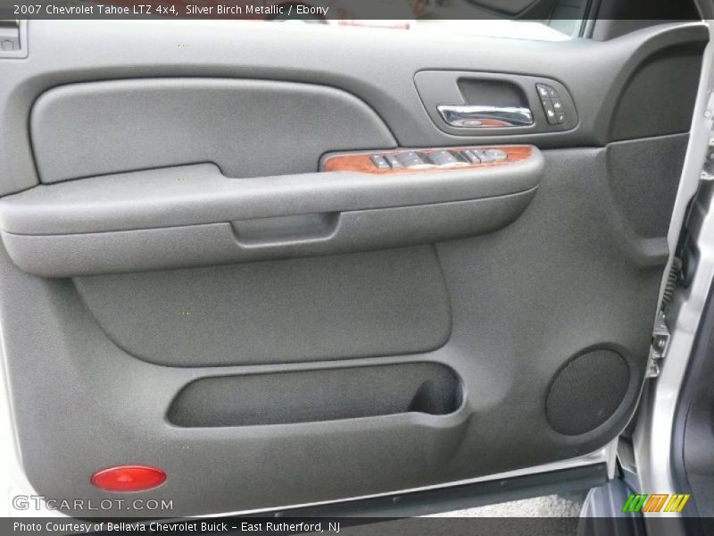 Silver Birch Metallic / Ebony 2007 Chevrolet Tahoe LTZ 4x4