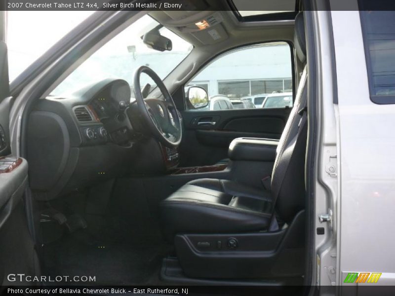 Silver Birch Metallic / Ebony 2007 Chevrolet Tahoe LTZ 4x4