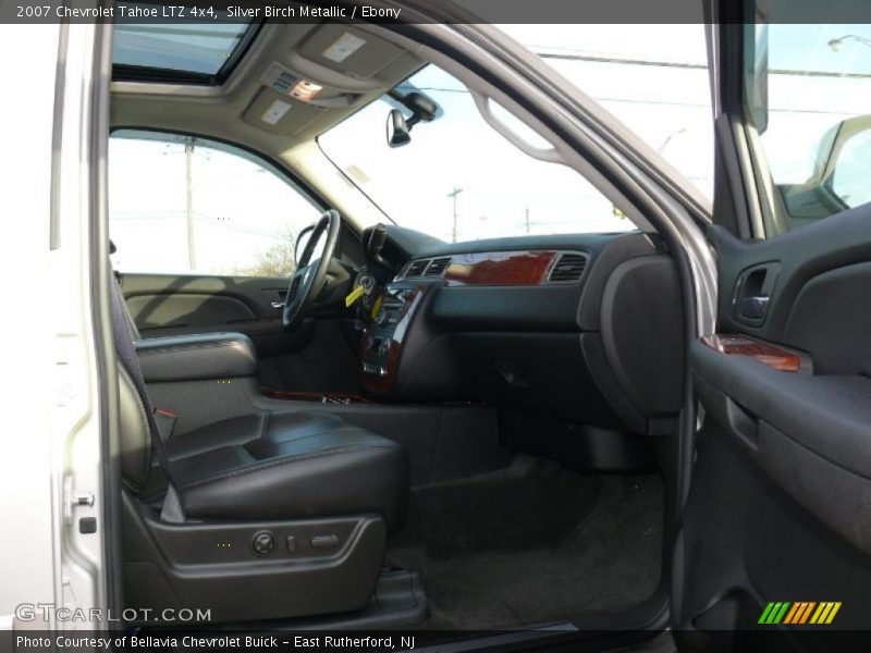 Silver Birch Metallic / Ebony 2007 Chevrolet Tahoe LTZ 4x4