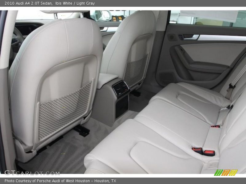  2010 A4 2.0T Sedan Light Gray Interior