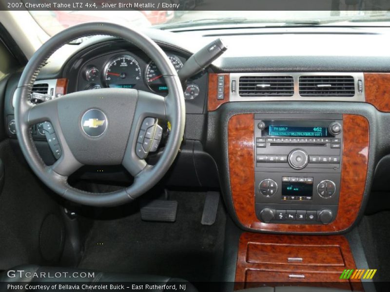 Silver Birch Metallic / Ebony 2007 Chevrolet Tahoe LTZ 4x4