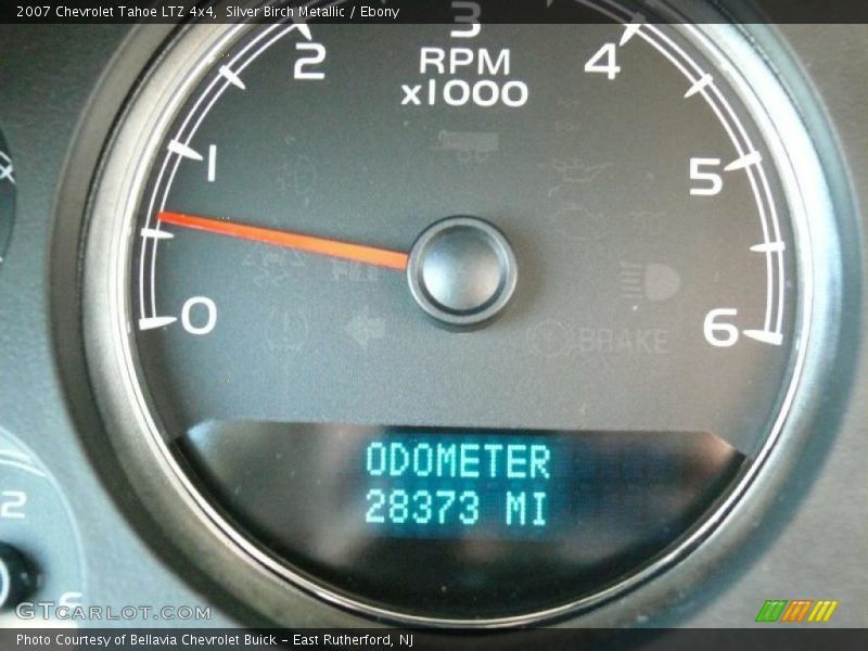 Silver Birch Metallic / Ebony 2007 Chevrolet Tahoe LTZ 4x4