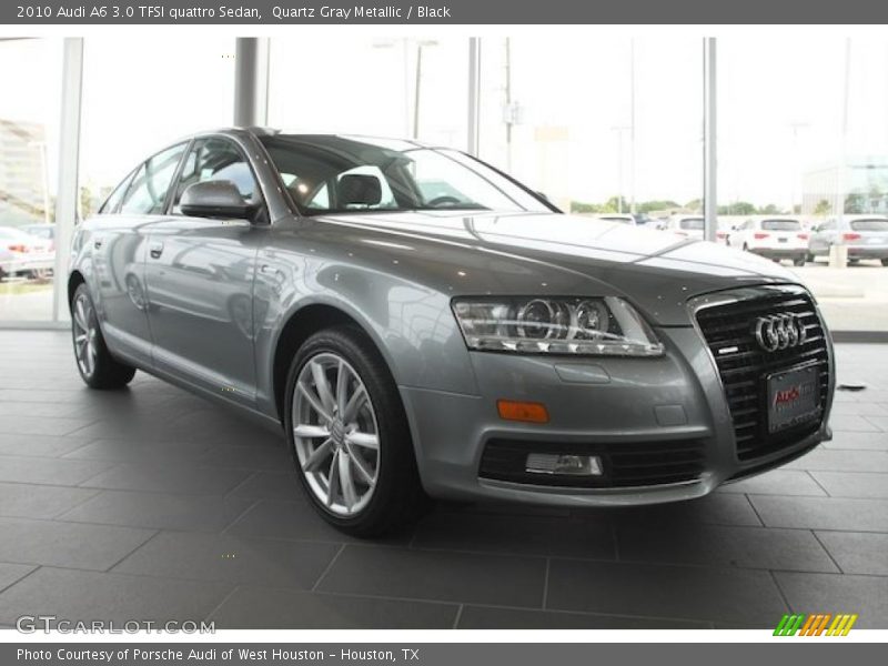 Quartz Gray Metallic / Black 2010 Audi A6 3.0 TFSI quattro Sedan