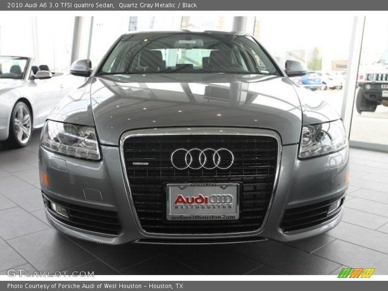 Quartz Gray Metallic / Black 2010 Audi A6 3.0 TFSI quattro Sedan