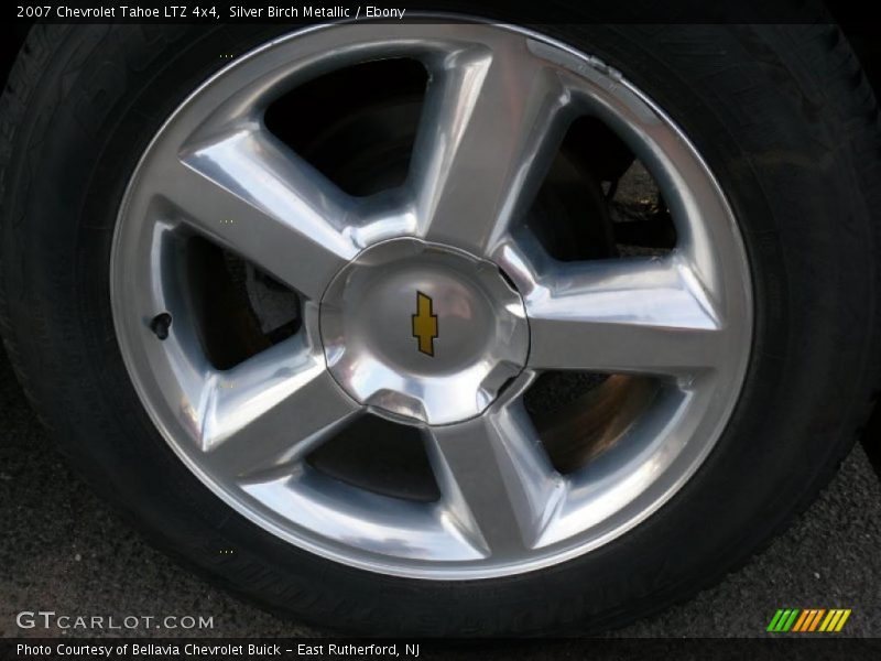 Silver Birch Metallic / Ebony 2007 Chevrolet Tahoe LTZ 4x4
