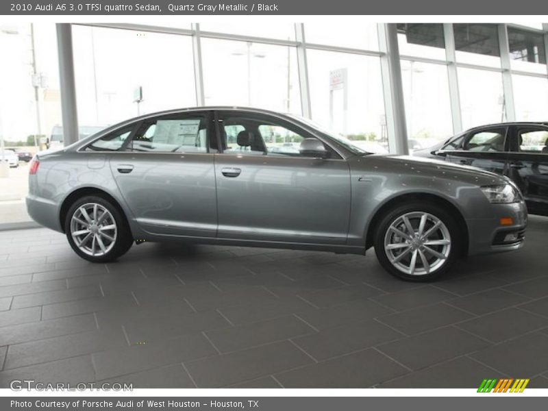 Quartz Gray Metallic / Black 2010 Audi A6 3.0 TFSI quattro Sedan