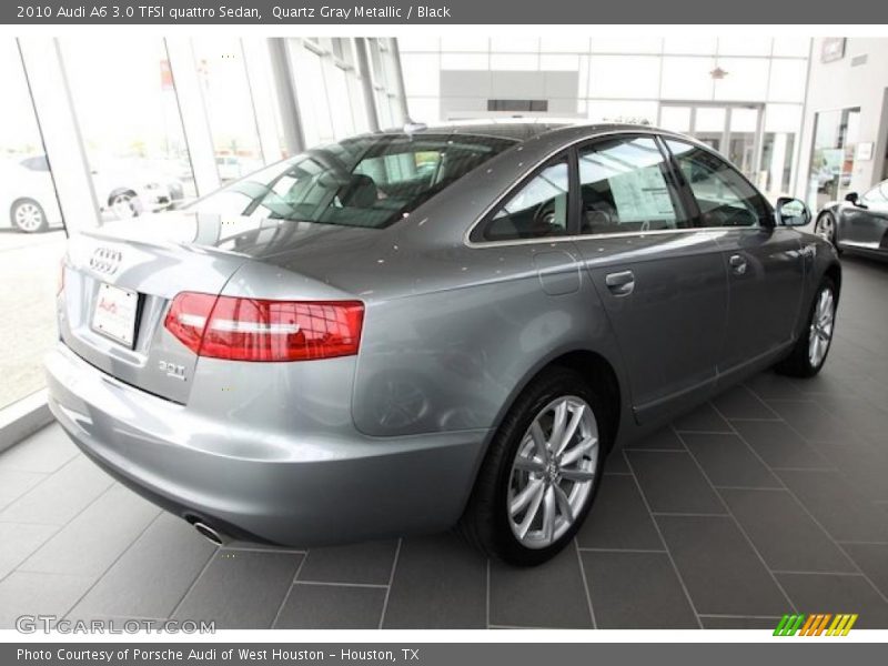 Quartz Gray Metallic / Black 2010 Audi A6 3.0 TFSI quattro Sedan