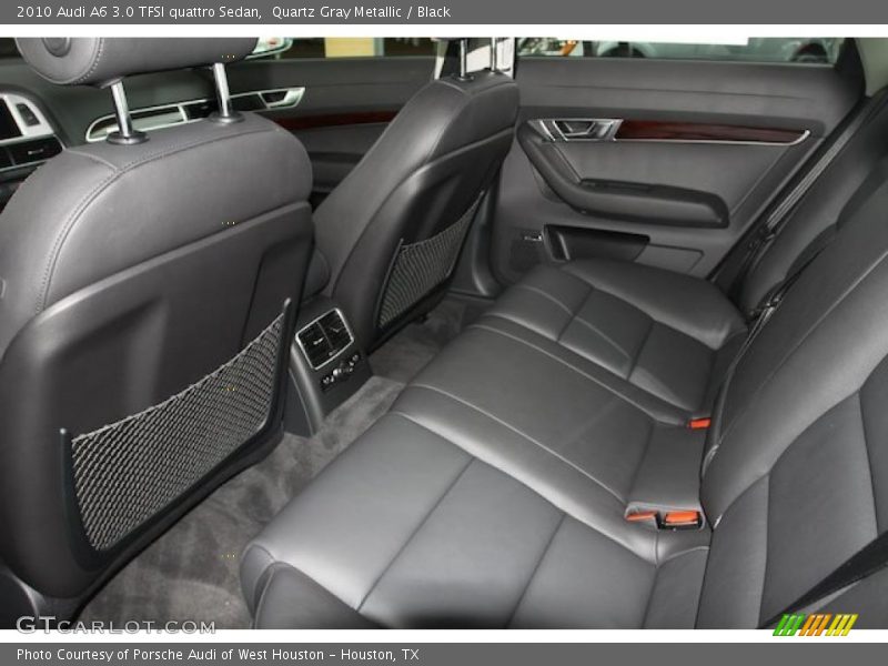 Quartz Gray Metallic / Black 2010 Audi A6 3.0 TFSI quattro Sedan