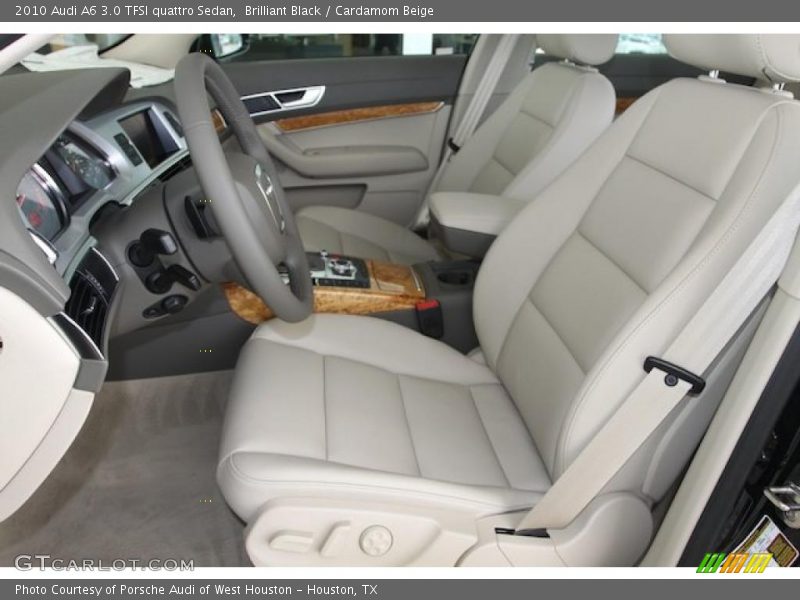 Brilliant Black / Cardamom Beige 2010 Audi A6 3.0 TFSI quattro Sedan