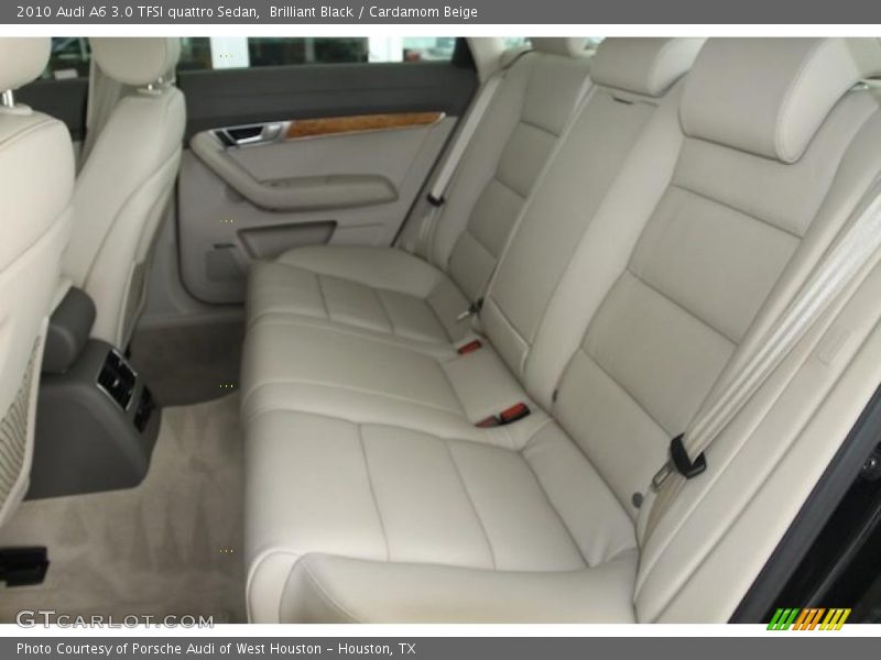 Brilliant Black / Cardamom Beige 2010 Audi A6 3.0 TFSI quattro Sedan