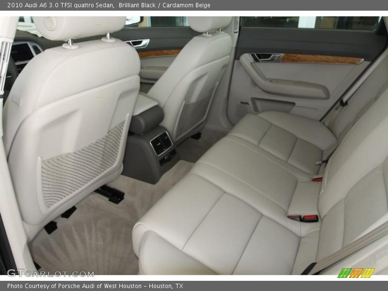 Brilliant Black / Cardamom Beige 2010 Audi A6 3.0 TFSI quattro Sedan