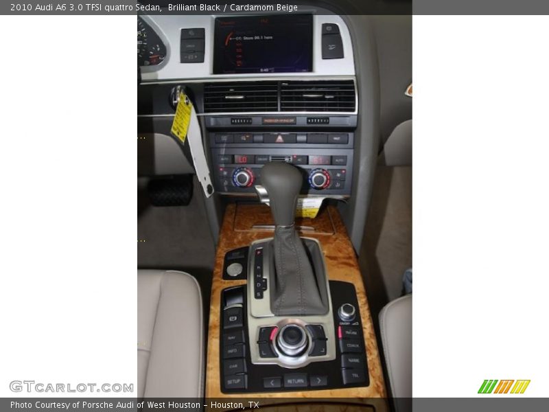 Brilliant Black / Cardamom Beige 2010 Audi A6 3.0 TFSI quattro Sedan