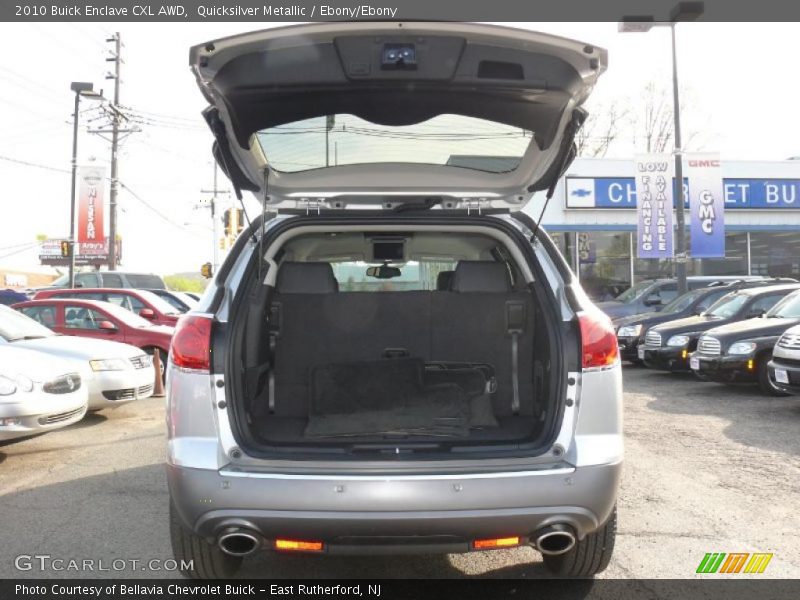 Quicksilver Metallic / Ebony/Ebony 2010 Buick Enclave CXL AWD