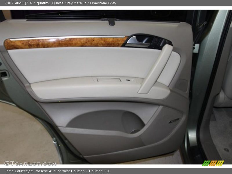 Quartz Grey Metallic / Limestone Grey 2007 Audi Q7 4.2 quattro
