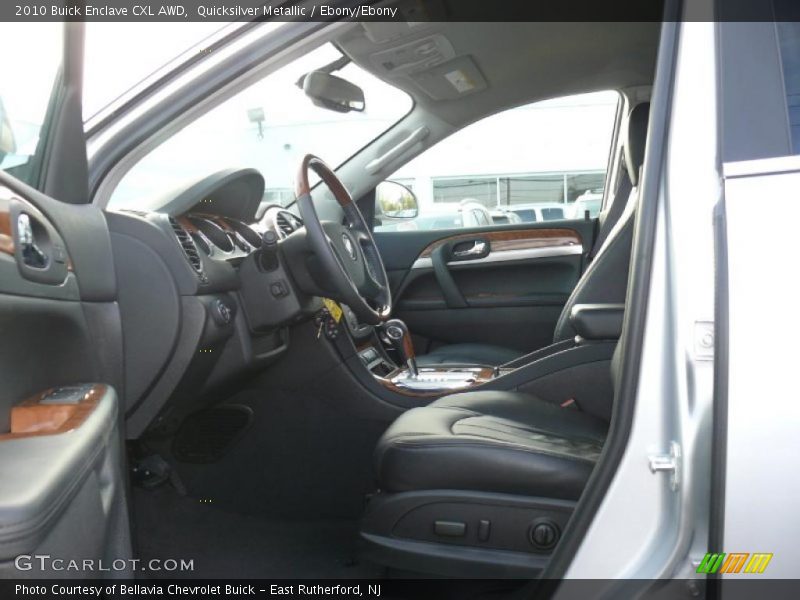 Quicksilver Metallic / Ebony/Ebony 2010 Buick Enclave CXL AWD