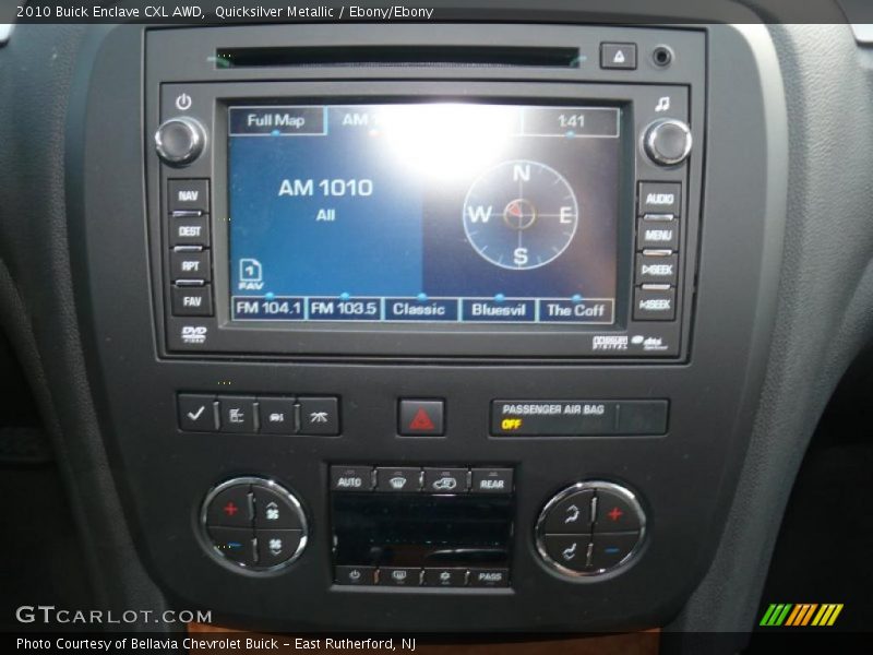Quicksilver Metallic / Ebony/Ebony 2010 Buick Enclave CXL AWD
