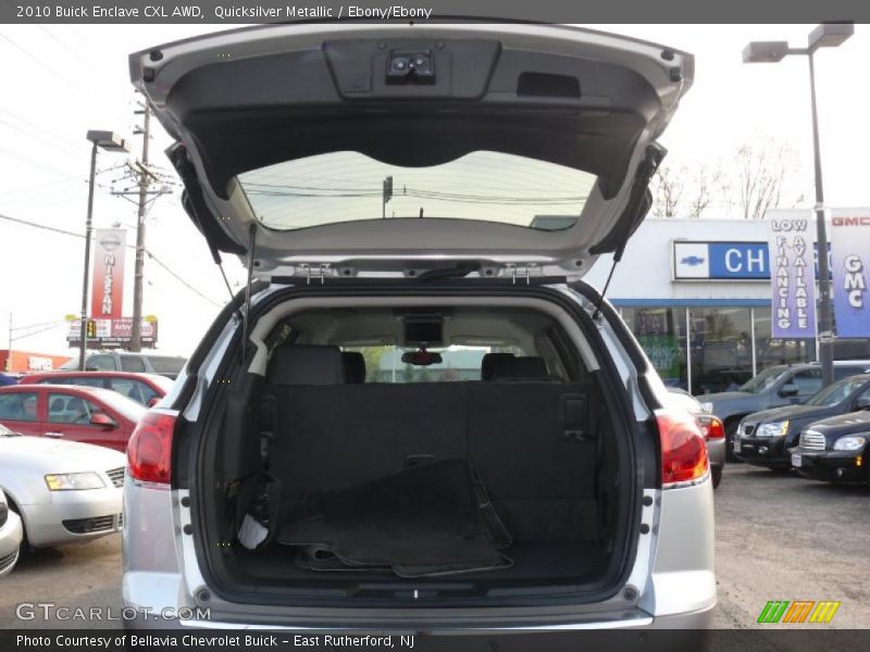 Quicksilver Metallic / Ebony/Ebony 2010 Buick Enclave CXL AWD