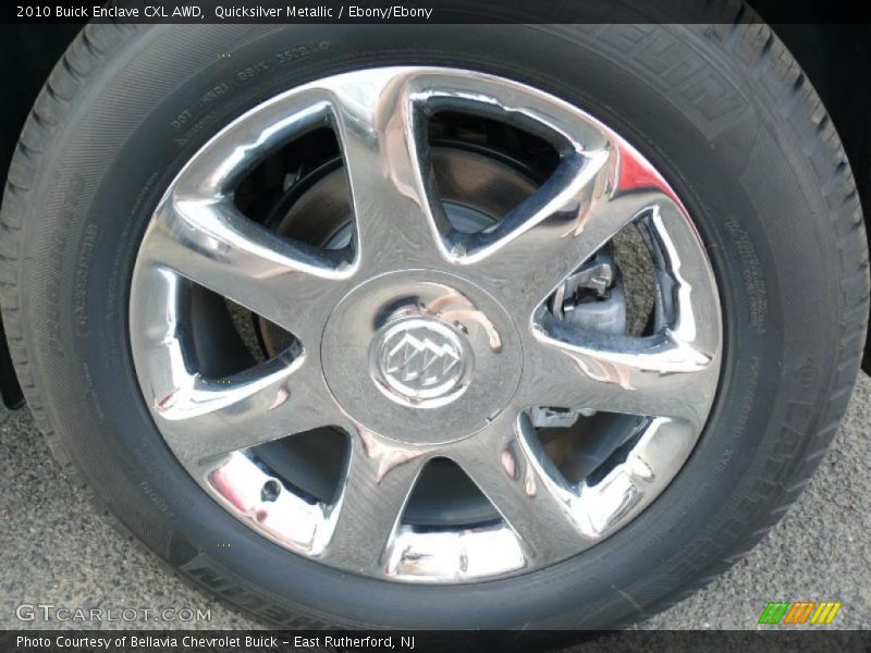 Quicksilver Metallic / Ebony/Ebony 2010 Buick Enclave CXL AWD