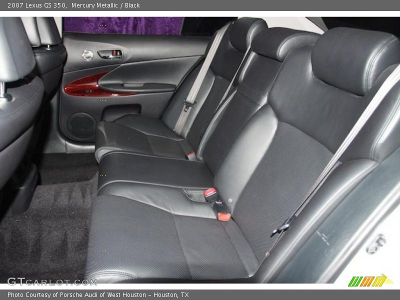Mercury Metallic / Black 2007 Lexus GS 350