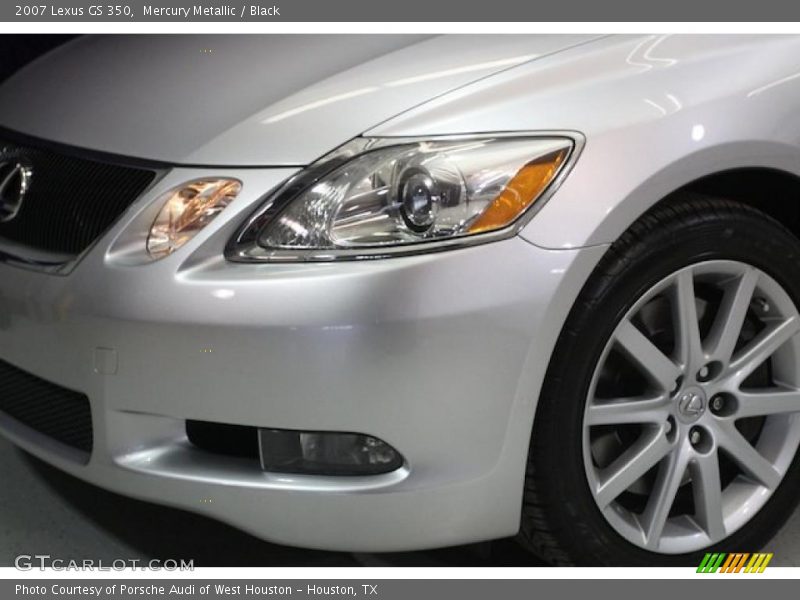 Mercury Metallic / Black 2007 Lexus GS 350