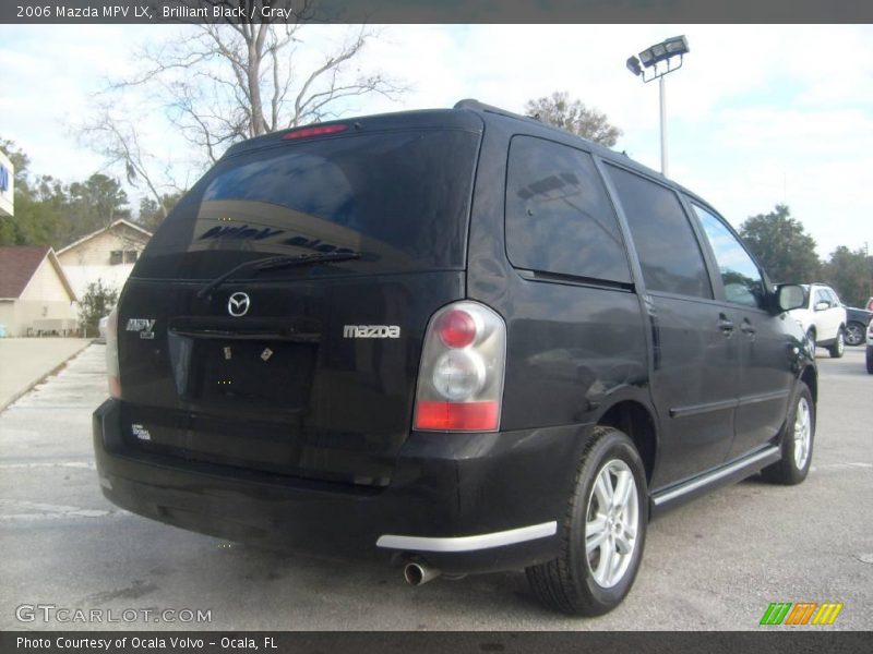 Brilliant Black / Gray 2006 Mazda MPV LX