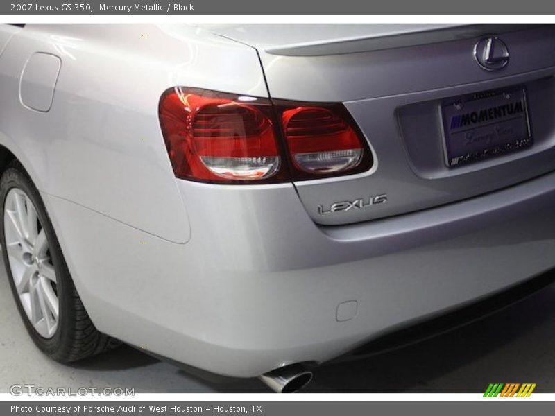 Mercury Metallic / Black 2007 Lexus GS 350