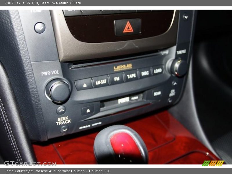 Mercury Metallic / Black 2007 Lexus GS 350