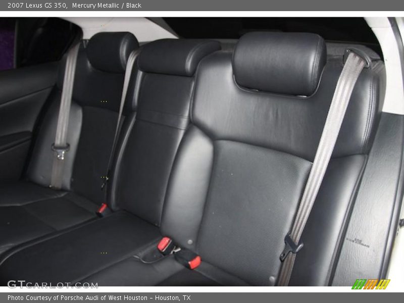 Mercury Metallic / Black 2007 Lexus GS 350