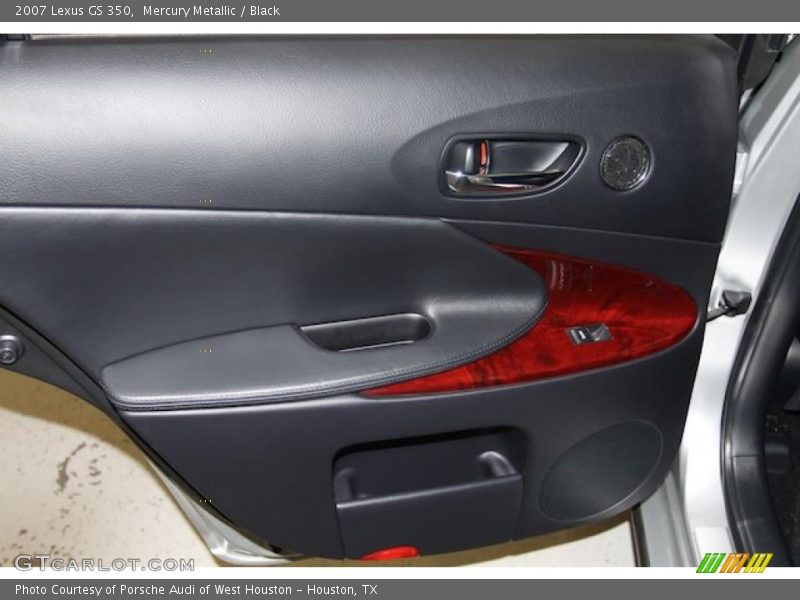 Mercury Metallic / Black 2007 Lexus GS 350