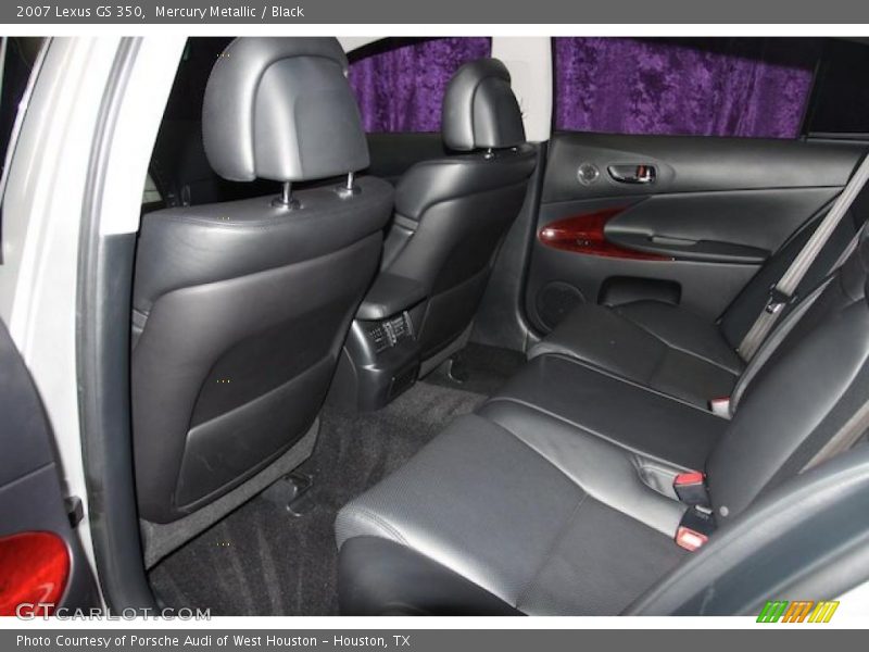 Mercury Metallic / Black 2007 Lexus GS 350