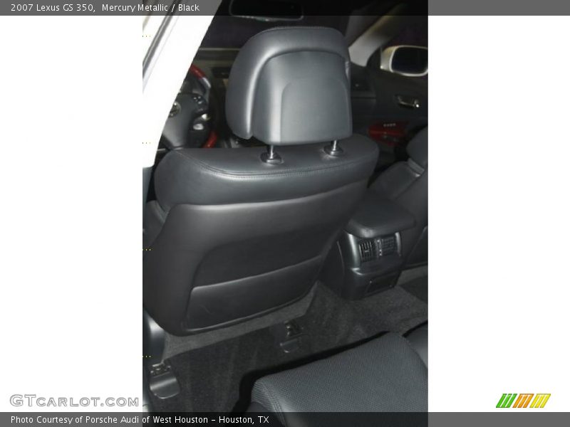 Mercury Metallic / Black 2007 Lexus GS 350