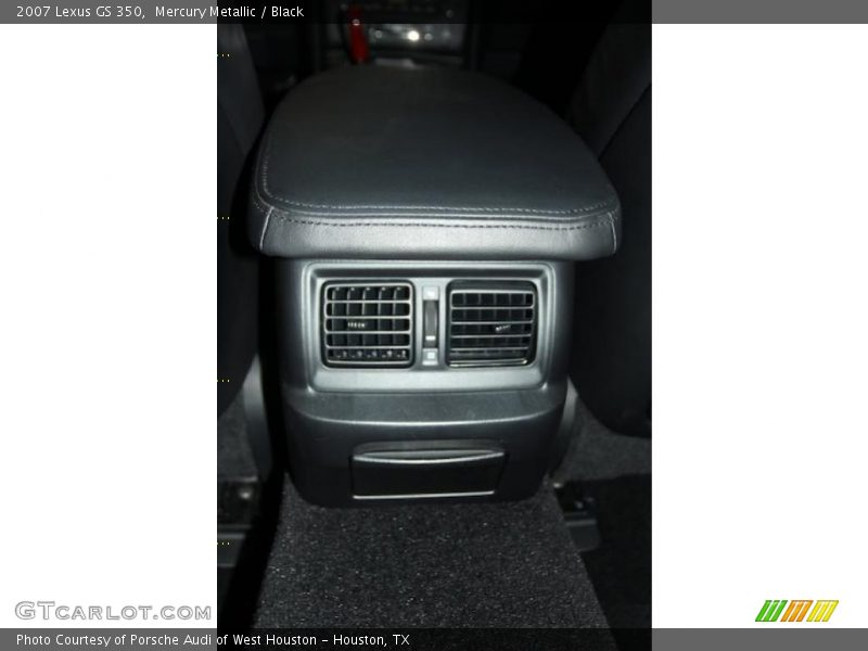 Mercury Metallic / Black 2007 Lexus GS 350