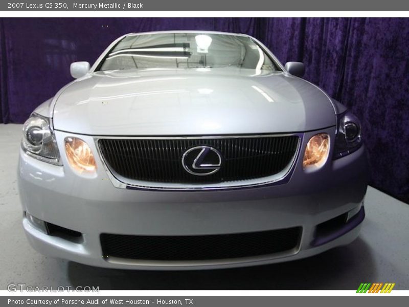 Mercury Metallic / Black 2007 Lexus GS 350