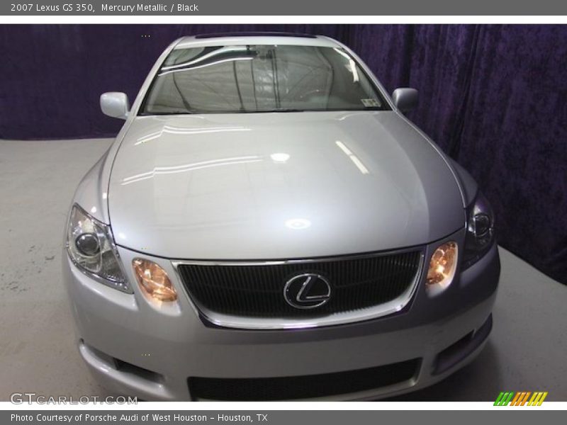 Mercury Metallic / Black 2007 Lexus GS 350
