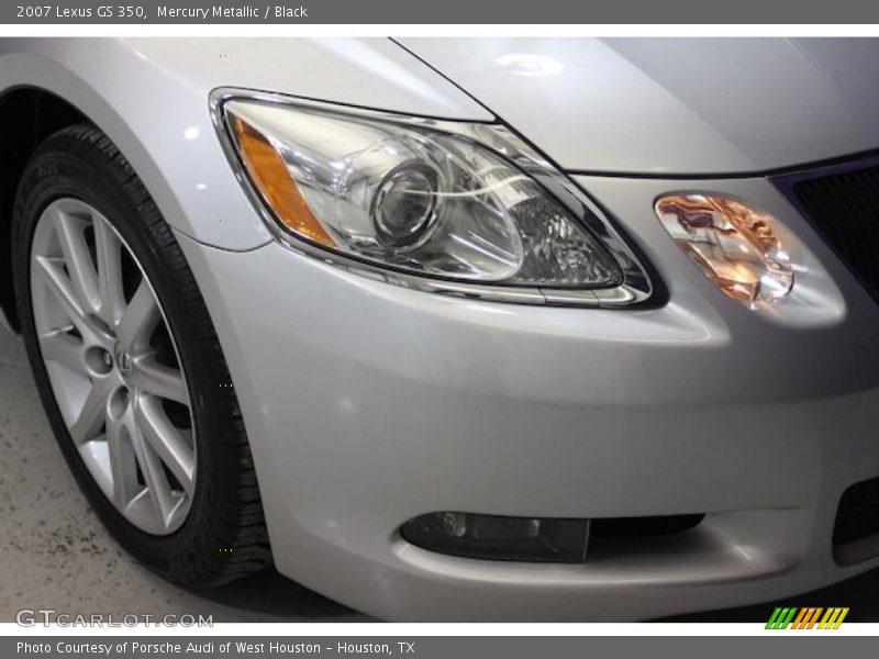 Mercury Metallic / Black 2007 Lexus GS 350