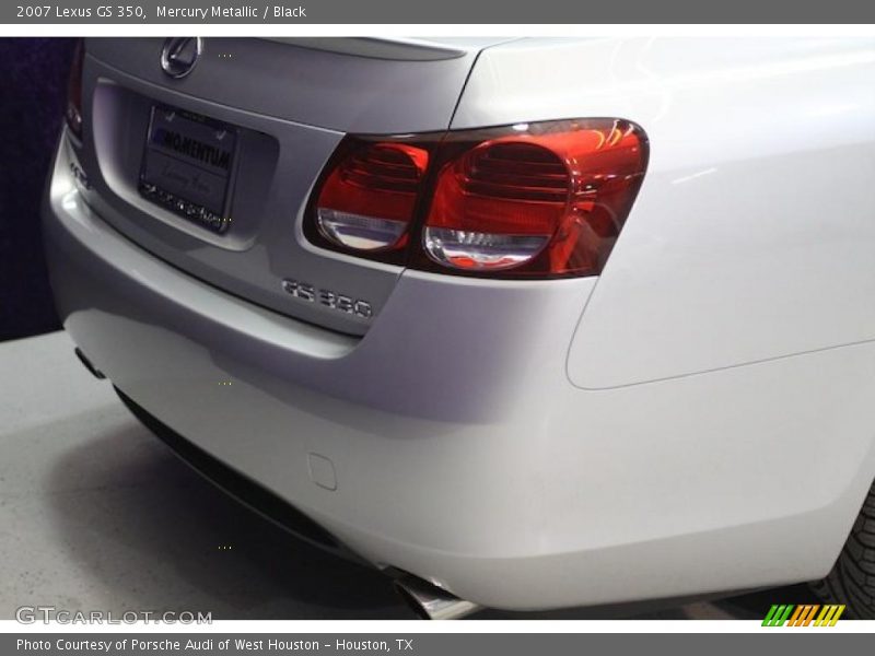 Mercury Metallic / Black 2007 Lexus GS 350