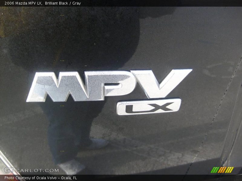 Brilliant Black / Gray 2006 Mazda MPV LX