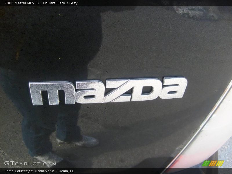 Brilliant Black / Gray 2006 Mazda MPV LX